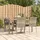 vidaXL Garten-Essgruppe 5-tlg. Grau