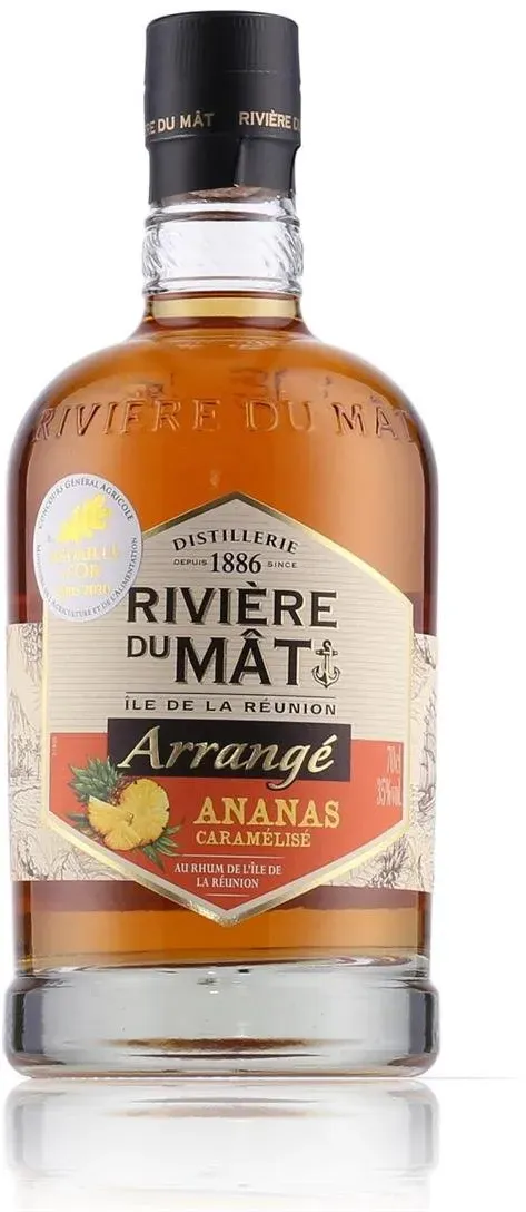 Riviere du Mat Arrange Ananas Caramelise Rum 34% Vol. 0,7l