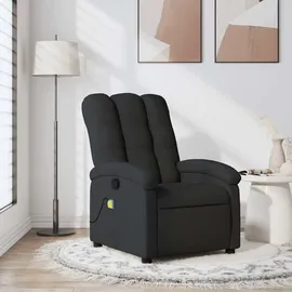 vidaXL Massagesessel Modell 4 Polyester 93 x 101 x 93 cm Schwarz mit Fernbedienung