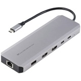 Wavlink USB4 (USB-C®) 8K Notebook Dockingstation WL-UHP4403 Unterstützt 8K@30Hz (1x) / 4K@30Hz (2x
