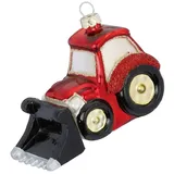 Magic Christbaumschmuck Glas Radlader Weihnachtskugeln Weihnachtsbaumschmuck Bagger