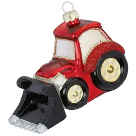 Magic Christbaumschmuck Glas Radlader Weihnachtskugeln Weihnachtsbaumschmuck Bagger