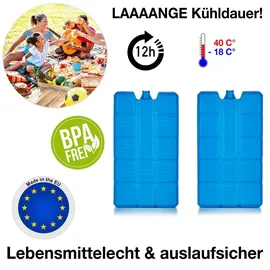 BigDean Kühlakku 12er Set 200ml blau