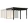 Weka Anbau für Designhaus 412 310 x 341,5 cm Grau