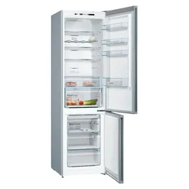 Bosch Serie 4 KGN39VIEB Kühl-Gefrierkombination (368 l, 2030 mm hoch, Edelstahl)