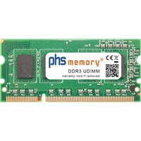 PHS-memory 1GB RAM Speicher für Kyocera Ecosys M8124cidn DDR3 UDIMM 1333MHz (Ecosys M8124cidn, 1 x 1GB), RAM Modellspezifisch