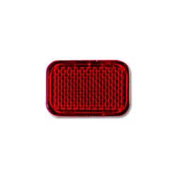 Tastersymbol transparent rot