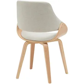 CLP Esszimmerstuhl Vangale creme/Stoff