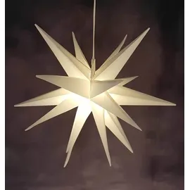 FHS International FHS LED Stern Kunststoff weiß Ø 25