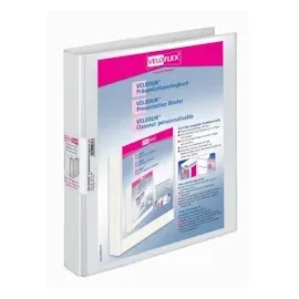 Veloflex Präsentationsringbuch VELODUR A4, weiß