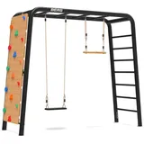 Berg Toys Klettergerüst PlayBase M Schwarz