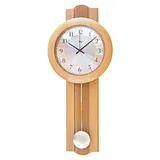 selva technik SELVA SELVA Funk-Pendelwanduhr Buche Dornbirn - Braun