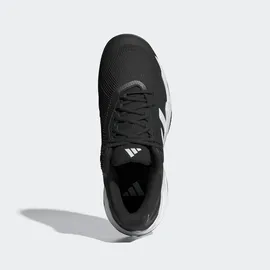 adidas Solematch Control 2 Tennis Shoes, core Black/Cloud White/Silver Metallic, 44 EU
