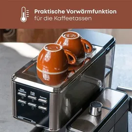 Proficook PC-ES-KA 1266 silber mit Milchaufschäumer