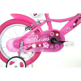 SCH ROSES 14′′, Kinderfahrrad, mit Zubehör - Rosa,