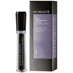 M2 Beauté Black Nano Mascara BLACK 6 ml Schwarz 