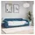 vidaXL Tagesbett Blau 90x200 cm Samt