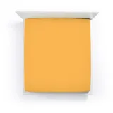 Bella Donna Jersey 80 x 190 - 100 x 200 cm safran