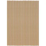 MIK funshopping Papiert-Trinkhalme Papierstrohhalme für Kinder Geburtstag Hochzeit Babytaufe Party 100 Stück (naturfarben)