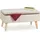 Relaxdays Truhenbank Samt Creme 41 x 80 x 40 cm
