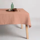 Belum Anti-Flecken-Tischdecke, Leinen, 100% Dustypink, rechteckig, Harz-Tischdecke, wasserabweisend, in verschiedenen Größen, Leinen-Tischdecken für Innen und Außen, 300 x 150 cm
