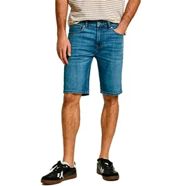 Pepe Jeans für Herren. PM801080EE5 Bermudashorts aus Stretch-Denim Hatch blau (31), Lässig, Nachhaltig