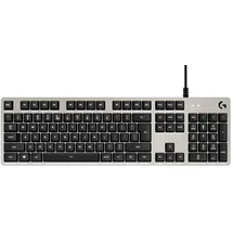 Logitech G413 Gaming Tastatur Romer-G US silber 920-008476