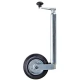 PRO PLUS Stützrad auf Metallfelge mit Vollgummireifen, 48mm