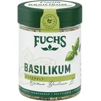 Fuchs Basilikum Premium Qualität, im Streuer, getrocknet und gerebelt, 20 g