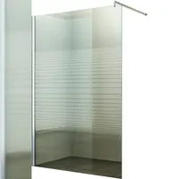 FA-Bausysteme Dein Bau Projekt Walk-In Duschabtrennung Gestreift 40 cm