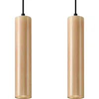 Sollux Lighting Lino 2-flg. 30 cm schwarz/beige