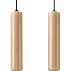 Sollux Lighting Lino 2-flg. 30 cm schwarz/beige