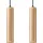 Sollux Lighting Lino 2-flg. 30 cm schwarz/beige
