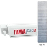 Fiamma F80s Markise weiß, 290cm, Royal Blue
