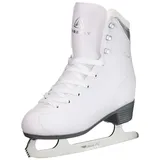 Firefly Damen Marina II Eiskunstlaufschuhe, White/Silver/White, 40