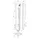 Schell V-Duschpaneel LINUS Inox DP-C-T-H El. THM, m Duschk. Comf., ES gebürstet