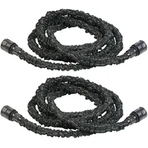 Royal Gardineer 2er-Set Dehnbare Gartenschläuche PRO.V3, 2,5 - 7,5 m