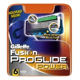 Gillette – 84842306 – Klingen Fusion – ProGlide Power Pack von 6 Klingen