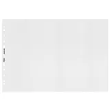 Rexel Prospekthüllen DIN A3 quer PP (Polypropylen) Öffnung oben 11 Löcher 224431 10
