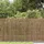 vidaXL Gartenzaun 500 x 80 cm Schilf/Holz