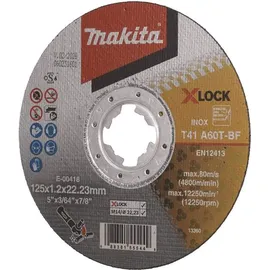 Makita E-00418 Trennscheibe 125 mm X-Lock 1 Stück