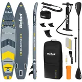SUP PRO Touring aufblasbares Board mit Schwimmsitz 381 cm Set