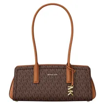Michael Kors Laila Small Schultertasche Kunstleder Brown