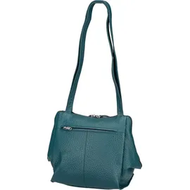 Voi Jeans Frederike Schultertasche Leder Petrol