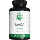 GREEN NATURALS Maca 2800 mg hochdosiert 40:1 vegan