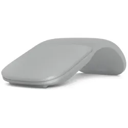 Microsoft Surface Arc Maus optisch 2 Tasten drahtlos Bluetooth 4.0 Platin Hellgrau