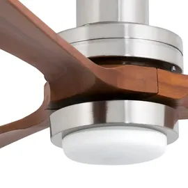 faro BARCELONA Lantau 132 cm Deckenventilator Nickel