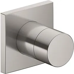 Keuco IXMO Pure 2 Wege Umstellung 59556050002 Unterputz Montage, eckig, Nickel gebürstet