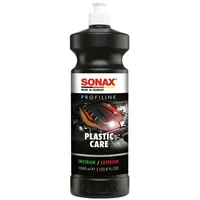 Sonax PROFILINE PlasticCare (1 Liter) Kunststoffpfleger frischt Farben auf, gibt dezenten Glanz und kaschiert Vermattungen und Kratzer auf Kunststoff | Art-Nr. 02054050