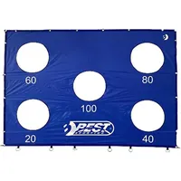 Best Sporting 11081 Torwand 240er blau mit 5 Schußlöchern